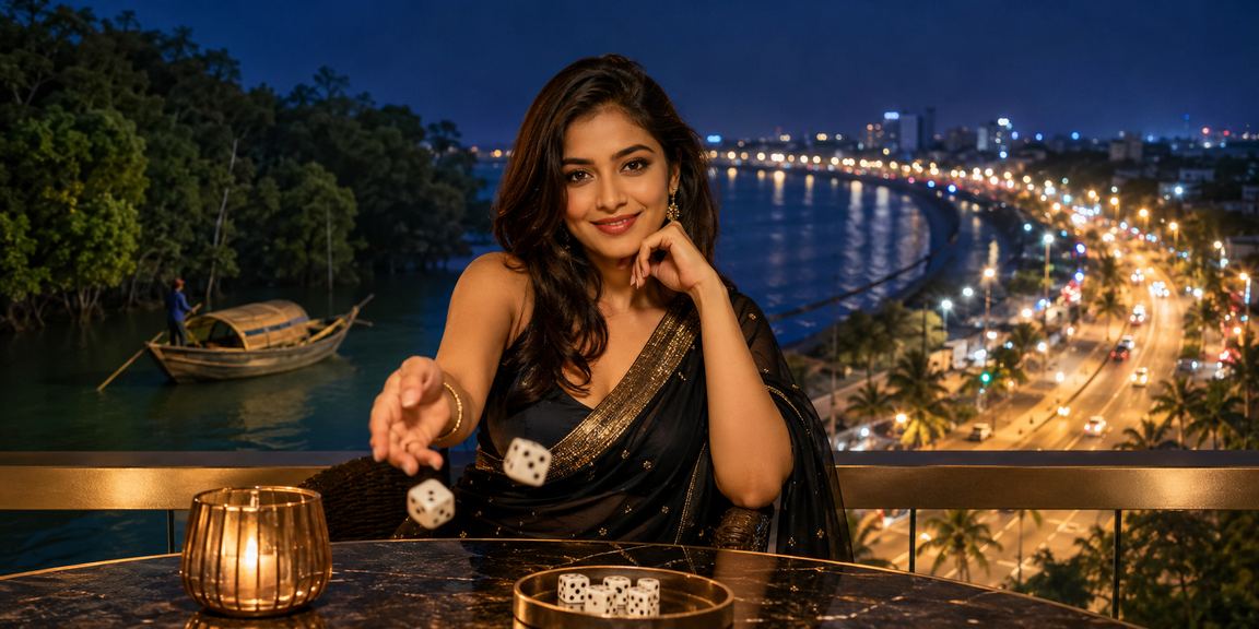 চট্টগ্রামের সৈকতে ডাইস গেম খেলার দৃশ্য